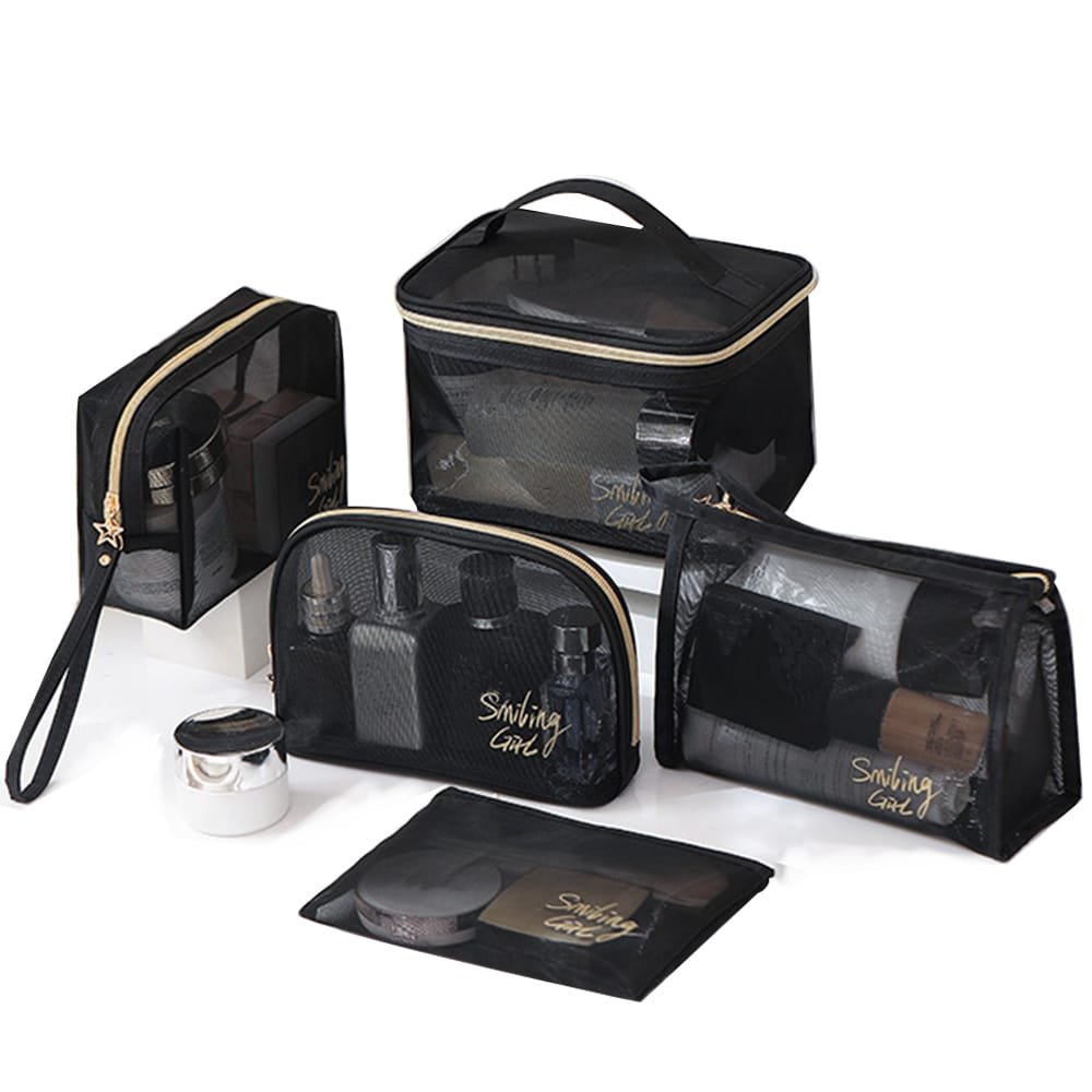 Mesh Cosmetic Pouches