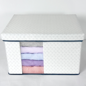 Custom Wholesale Cloth Storage Bins with Lids