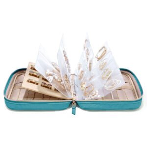 OEM travel jewelry case with soft lining