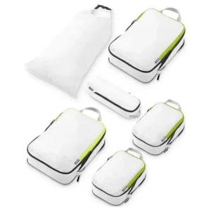 Compression packing cubes with PU fabric 1