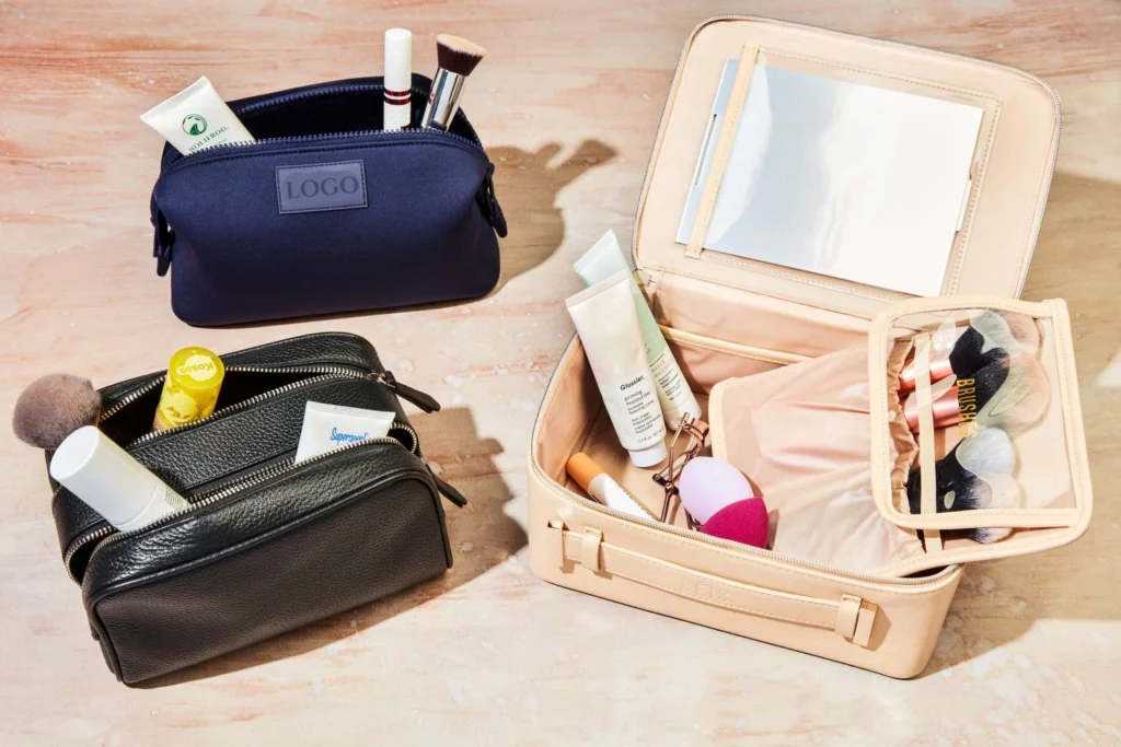 toiletry bags for different travel needs