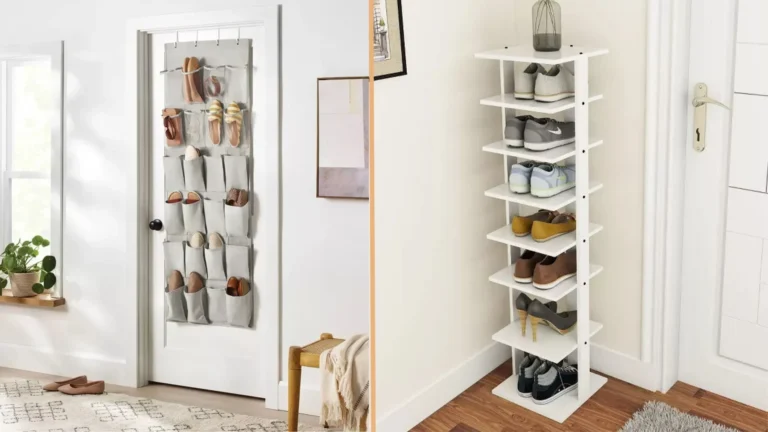 behind the door shoe rack