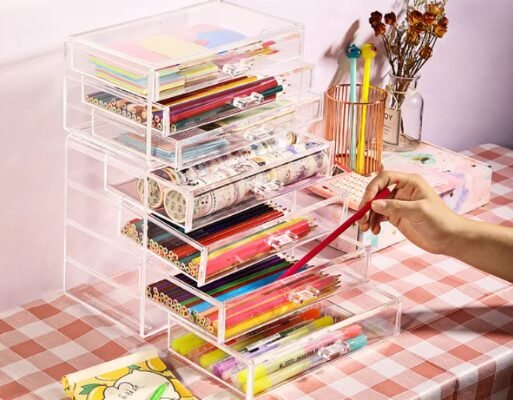 desk acrylic organizers