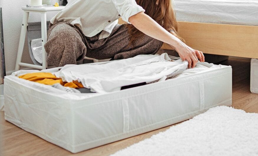 under bed storage