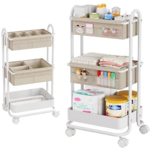Wholesale Baby Diaper Caddy Organizer Rolling Cart