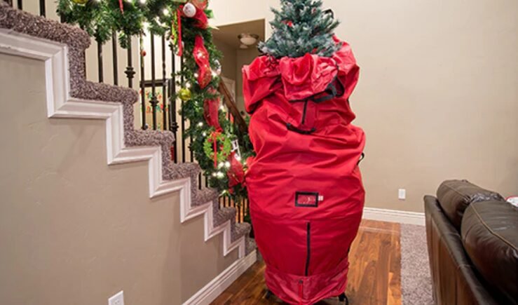 christmas tree bag for upright storage 1