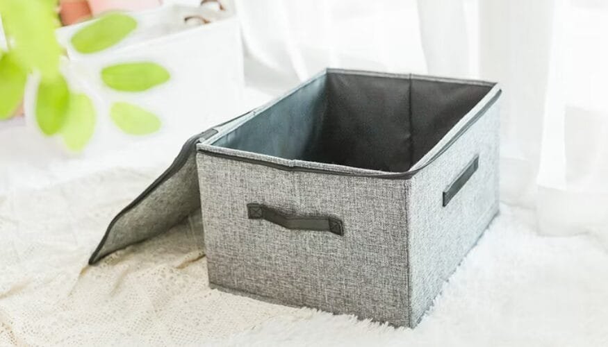 How to Choose Fabric Covered Storage Boxes with Lids: Sizes, Materials ...