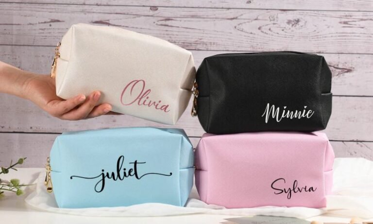 personalized toiletry bag