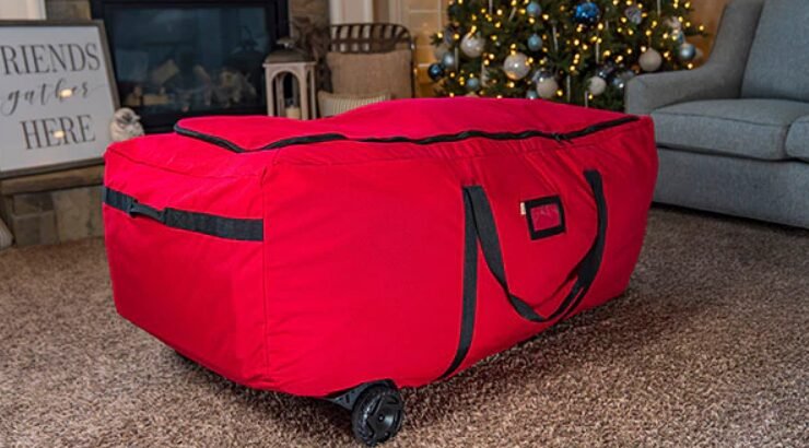 rolling Christmas tree storage bag