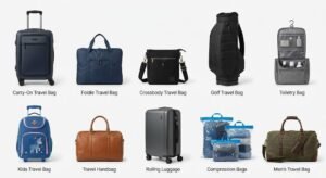 10 types of travel bags for every trip 2026: carry on, foldie, crossbody, golf bags