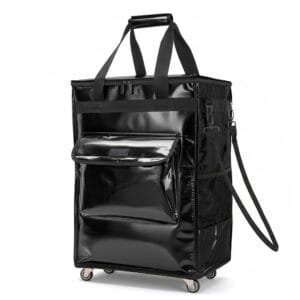 Black wholesale custom utility tote bags for Amazon FBA private label sellers