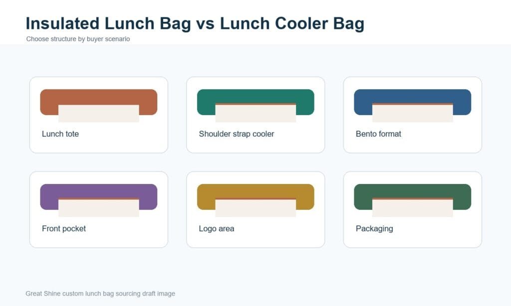 Insulated lunch bag vs lunch cooler bag comparison