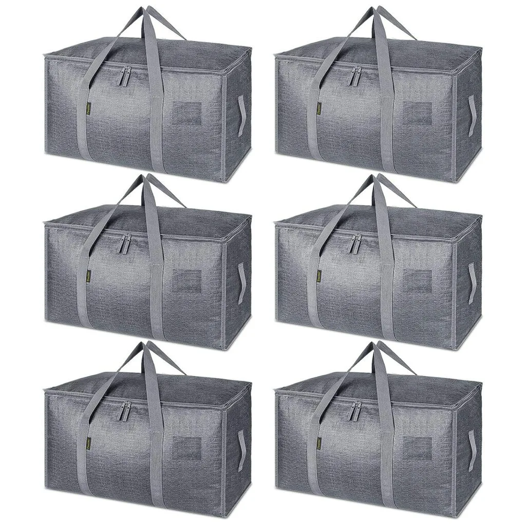 polyester storage bag material option