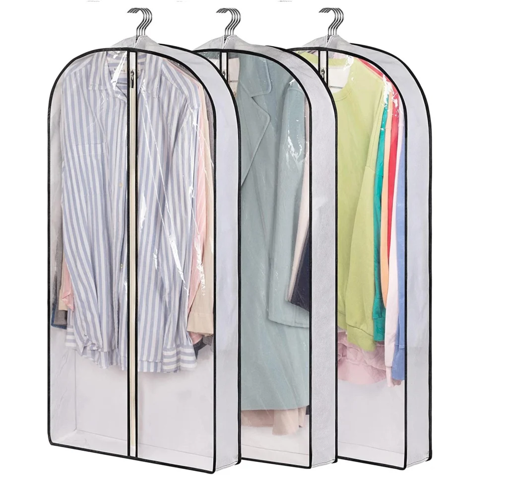 custom garment bag for travel storage