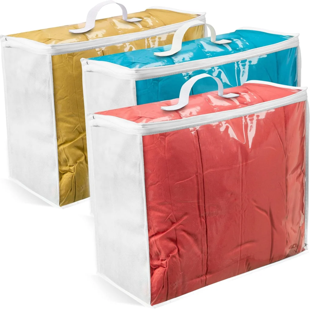 blanket storage bag for home storage