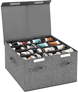 Polyester fabric material for shoe storage bags