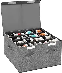 Polyester fabric material for shoe storage bags