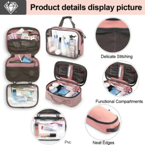 custom cosmetic travel bag organizer