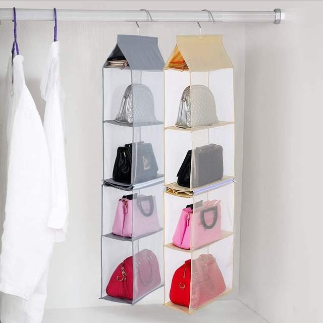 closet organizer mesh window detail