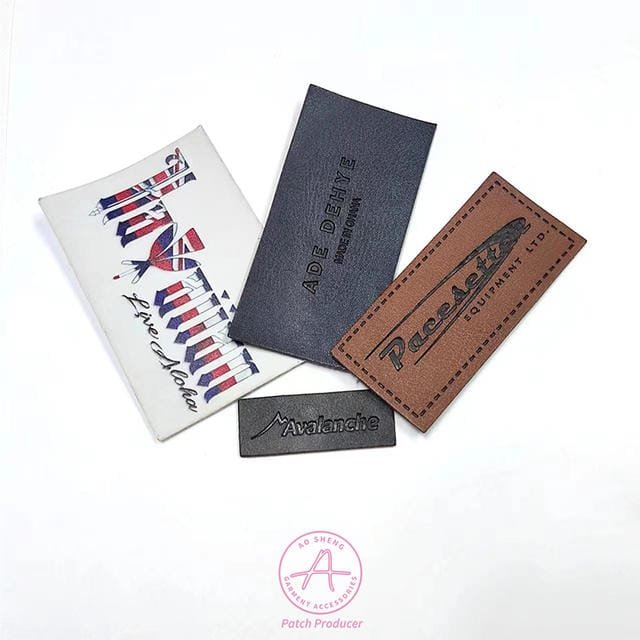 rubber patch logo example for closet organizer branding