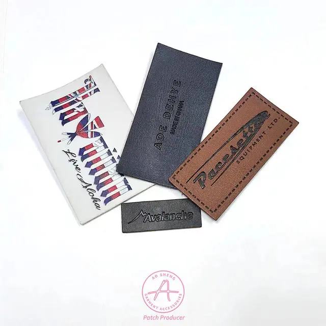 rubber patch logo example for closet organizer branding