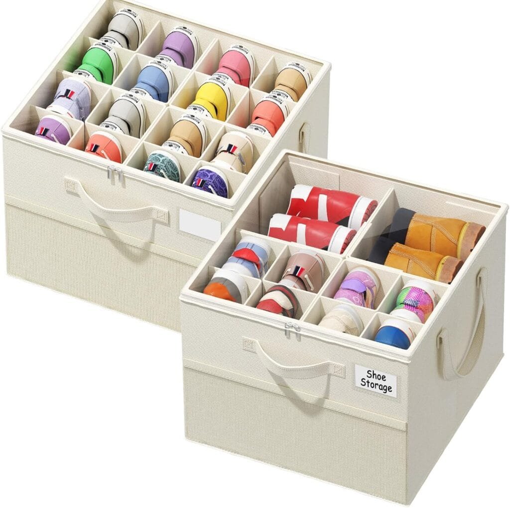 Custom shoe storage organizers for Amazon FBA sellers
