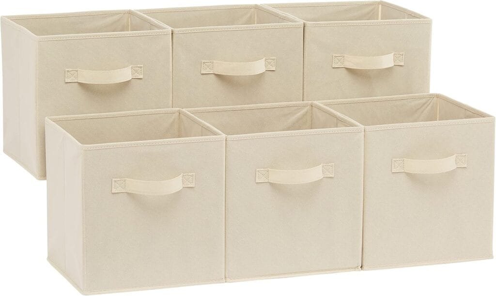 Custom storage boxes and fabric bins for Amazon FBA sellers