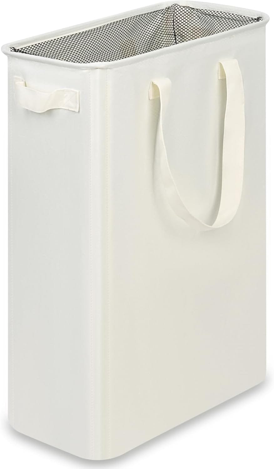 Slim laundry hamper for narrow spaces