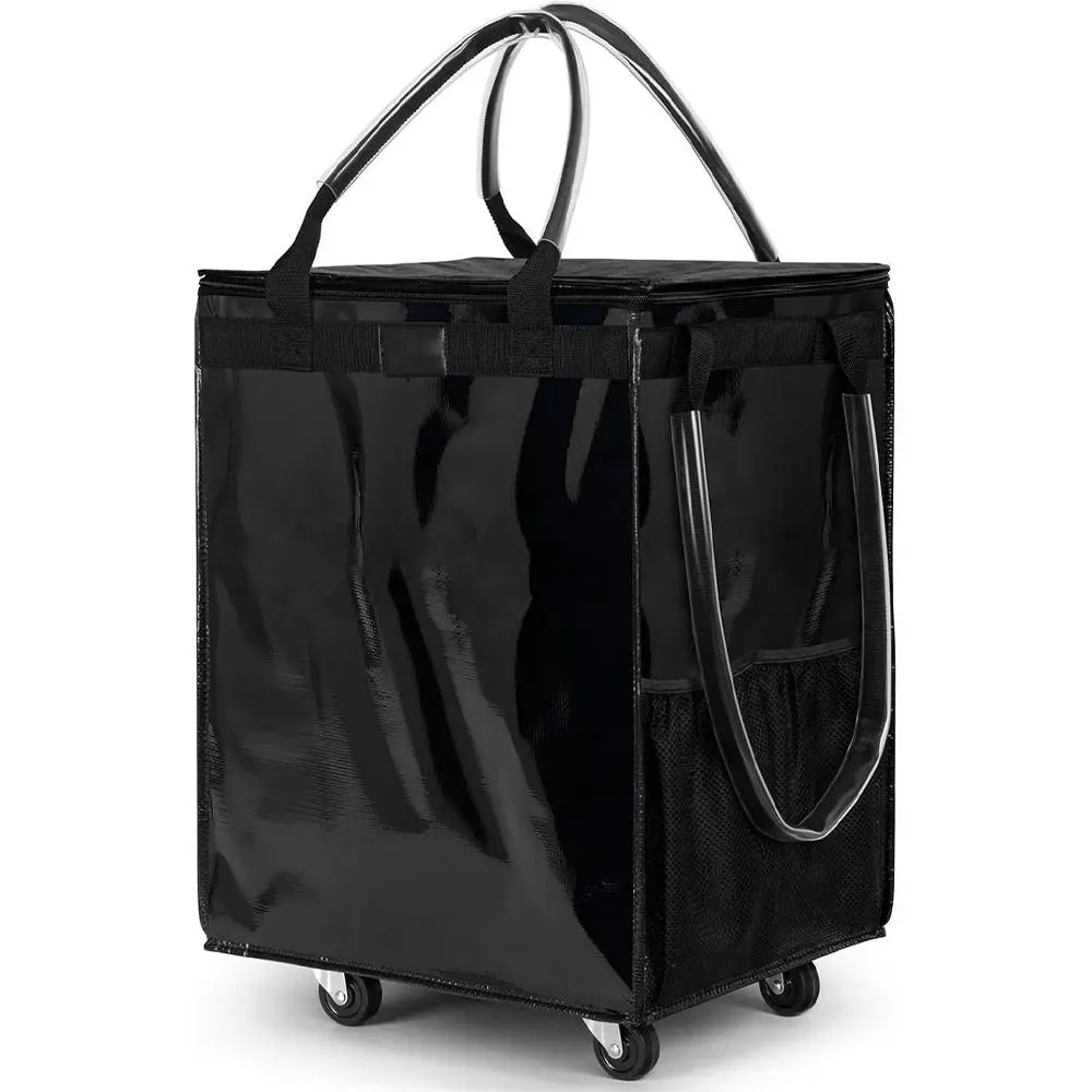 Custom wheeled shopping trolley bag