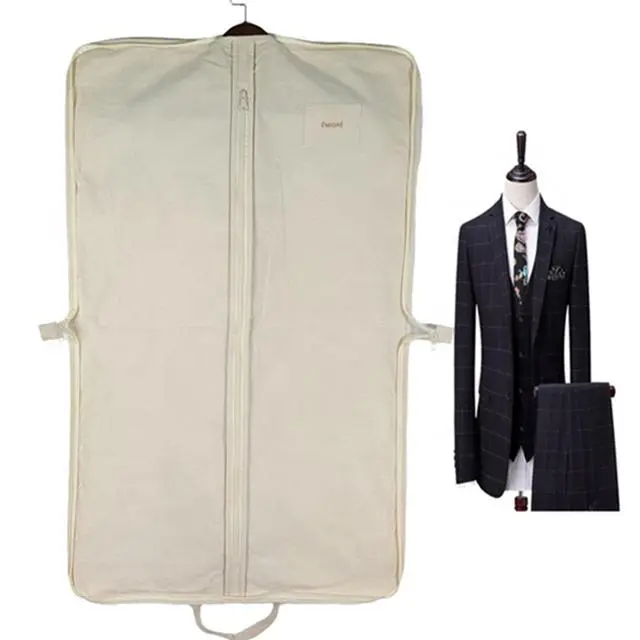 fabric cutting detail for garment bags
