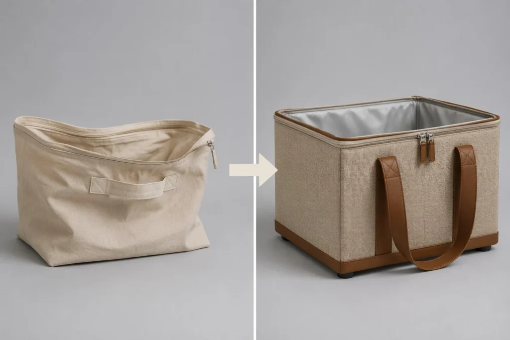 Product functional improvement before and after comparison by Great Shine R&D team