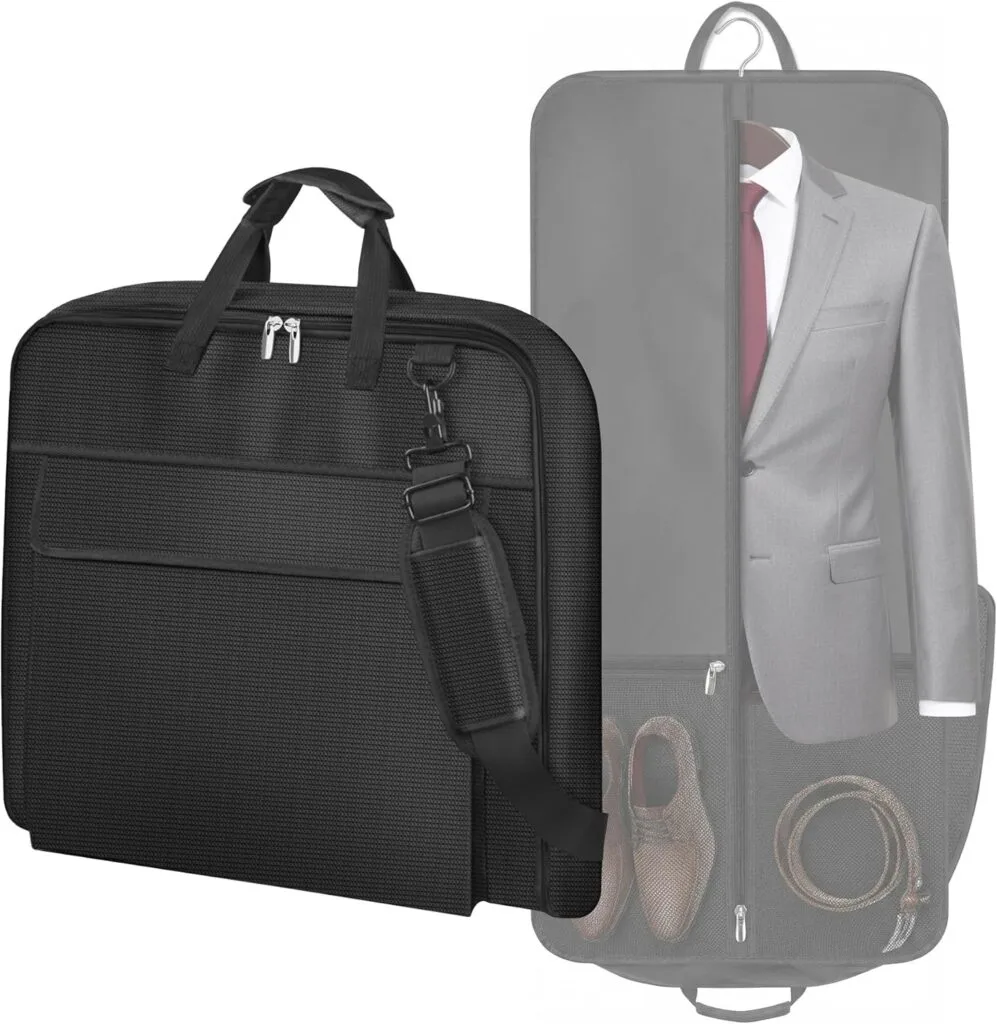 custom travel garment bag for suits